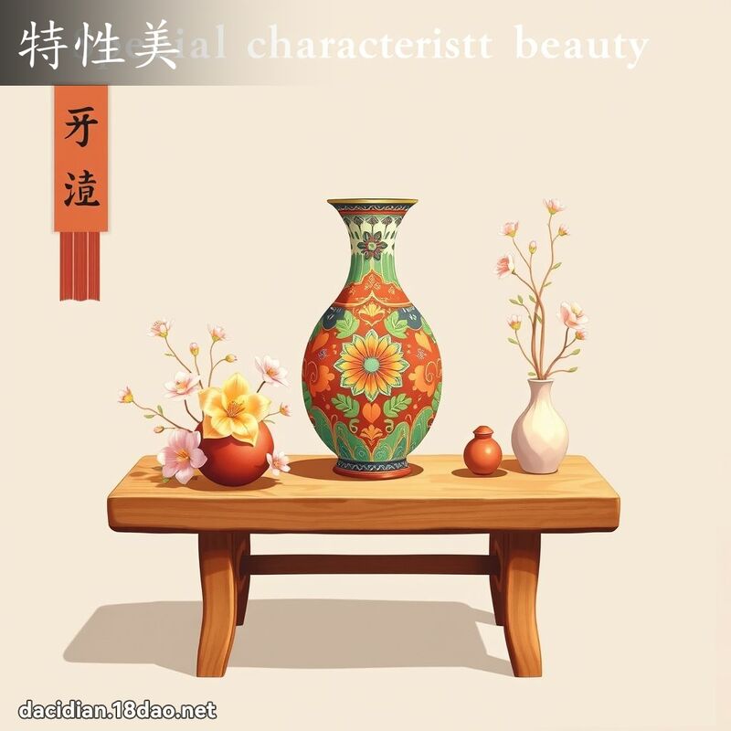 特性美 - 國語大辭典配圖