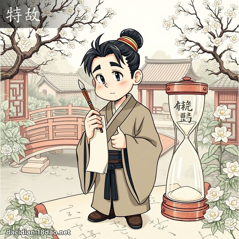 特故 - 国语大辞典配图