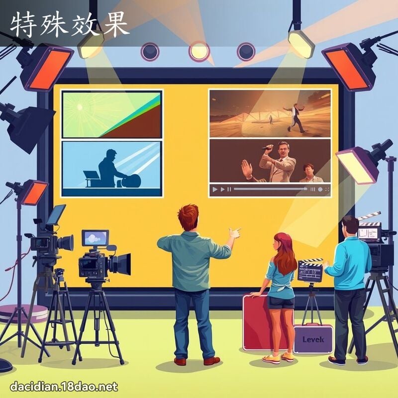 特殊效果 - 国语大辞典配图