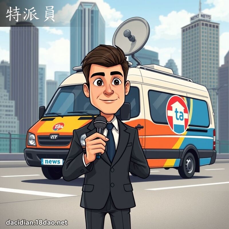 特派員 - 國語大辭典配圖