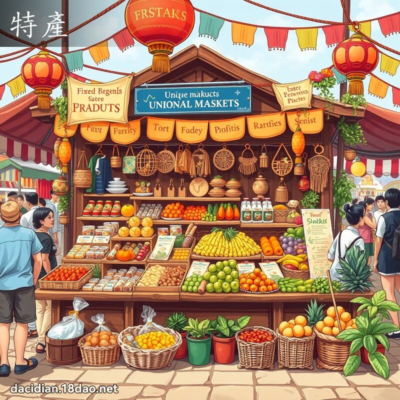 特產 - 國語大辭典配圖