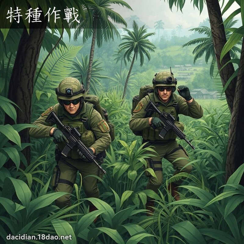 特种作战 - 国语大辞典配图
