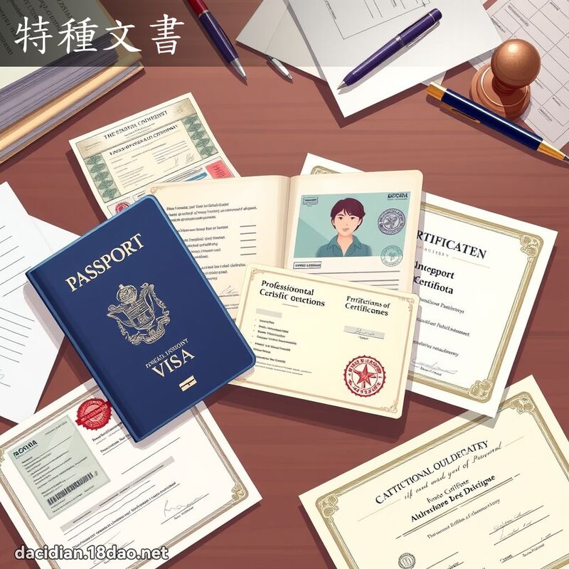 特種文書 - 國語大辭典配圖