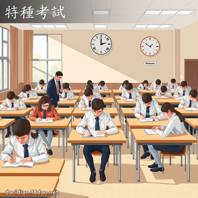 特种考试 - 国语大辞典配图