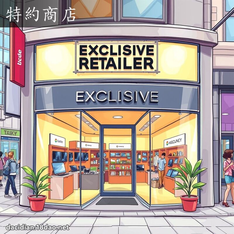 特約商店 - 國語大辭典配圖