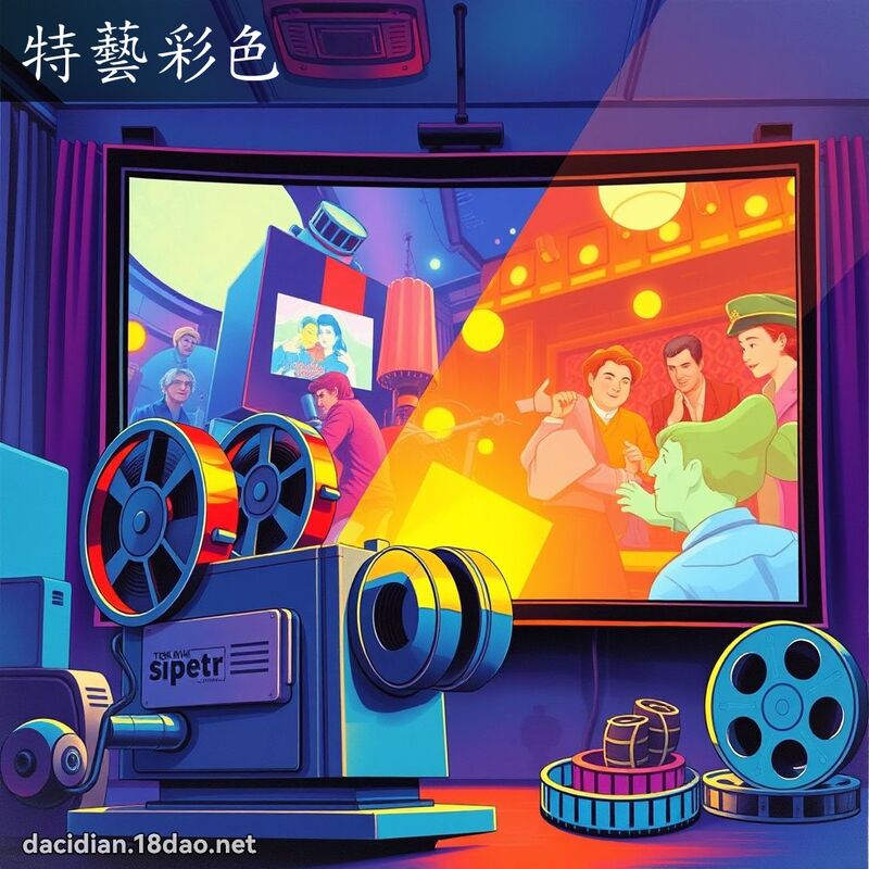 特艺彩色 - 国语大辞典配图
