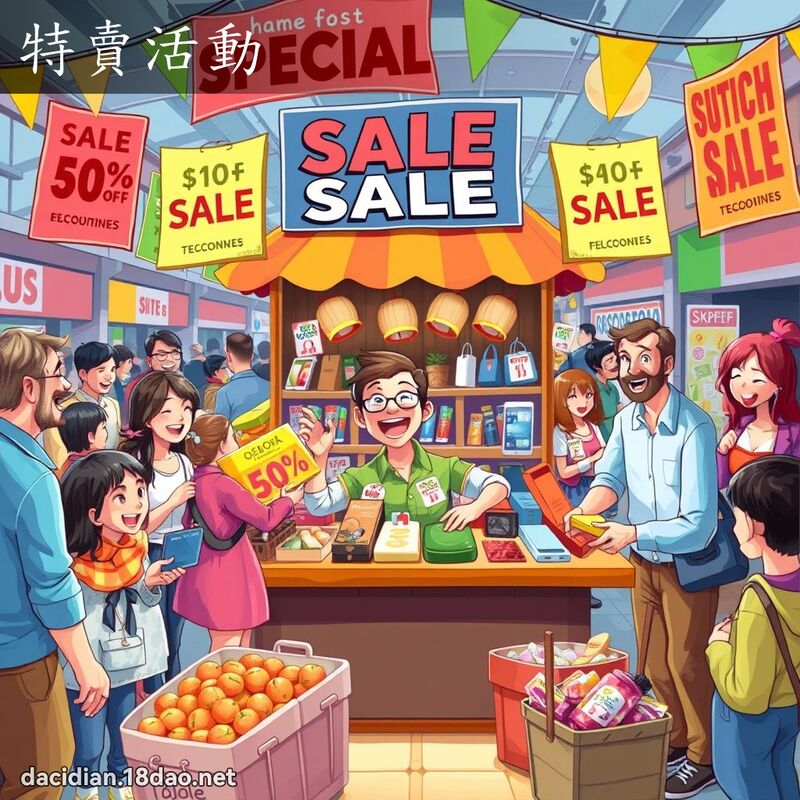 特卖活动 - 国语大辞典配图