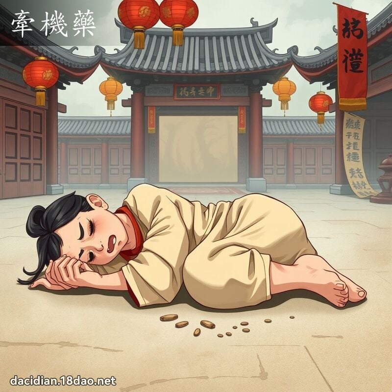 牽機藥 - 國語大辭典配圖