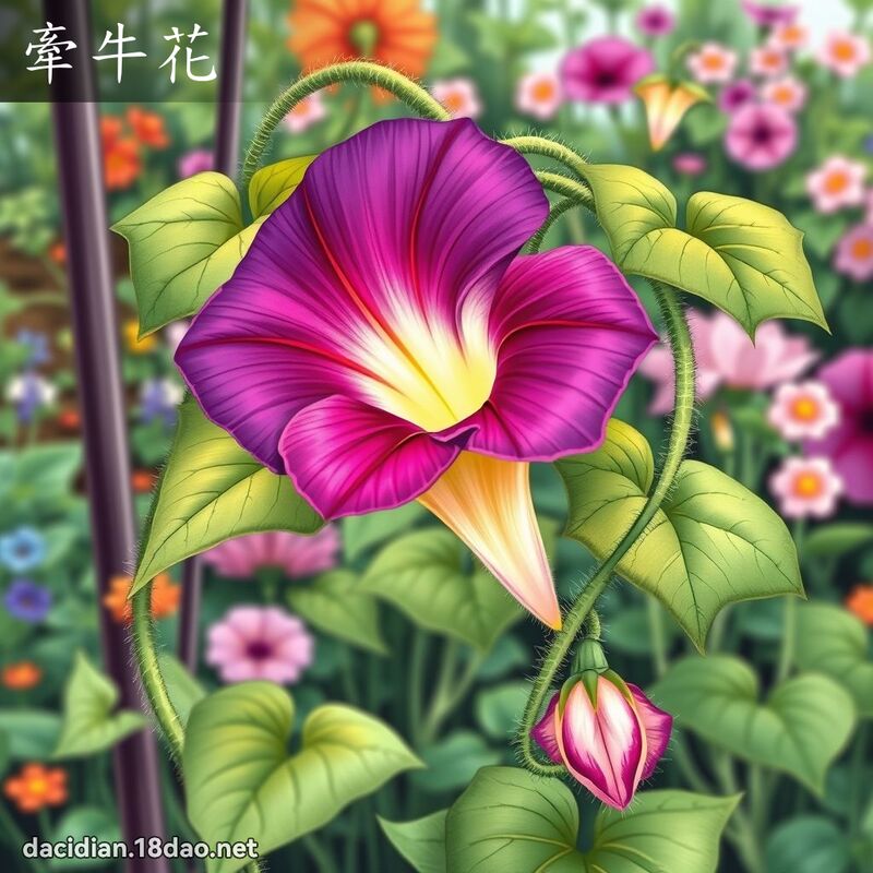 牽牛花 - 國語大辭典配圖
