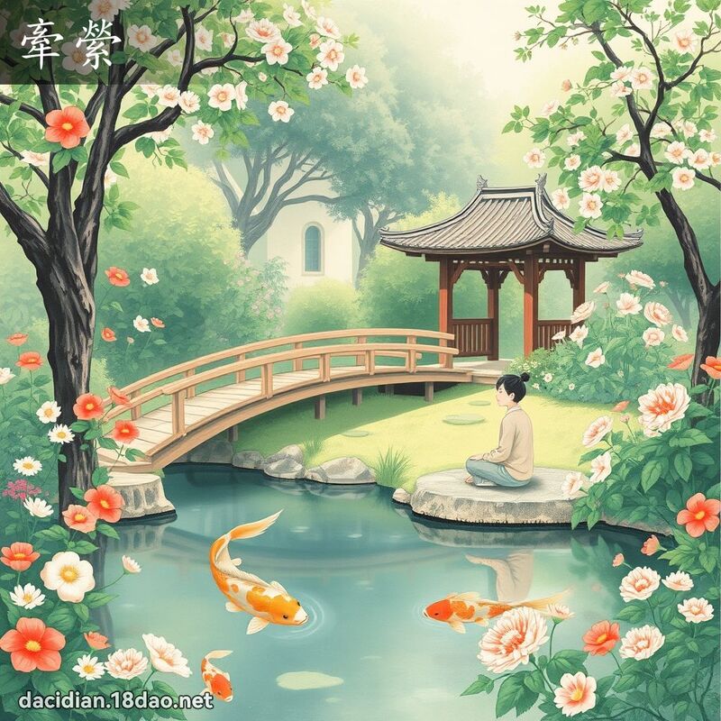 牵縈 - 国语大辞典配图
