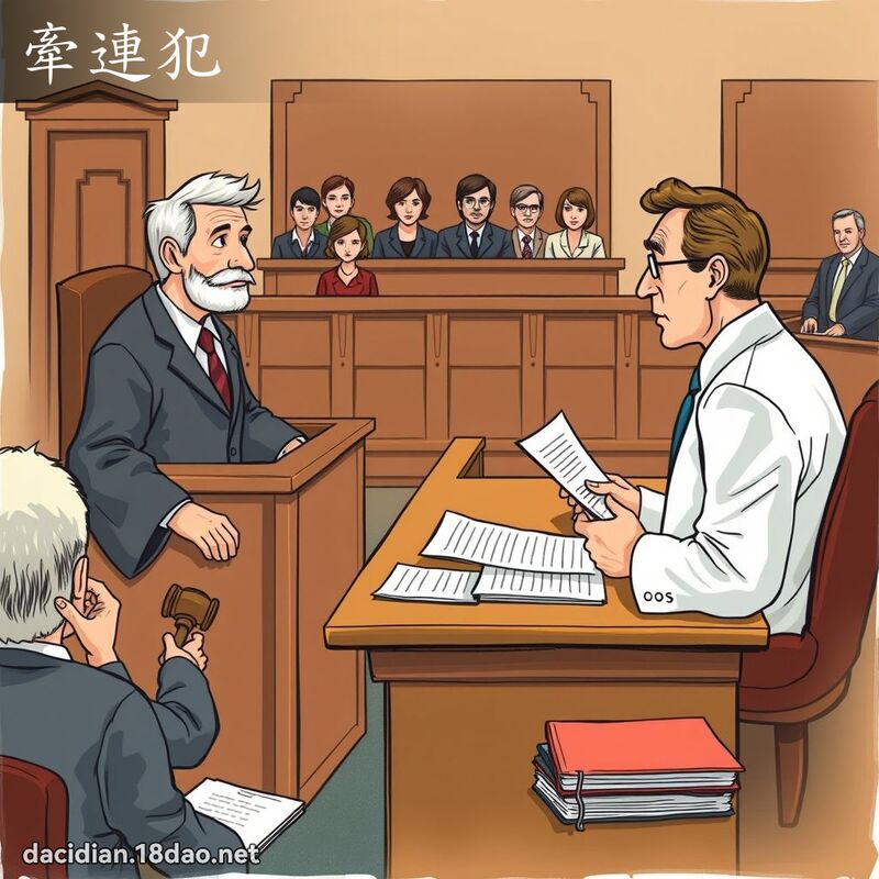 牵连犯 - 国语大辞典配图