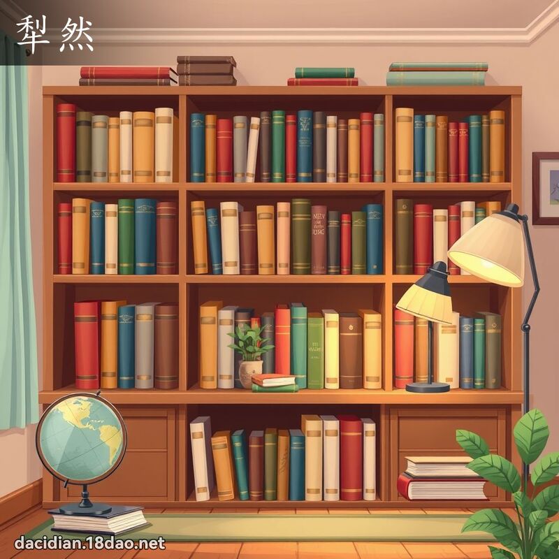犁然 - 国语大辞典配图