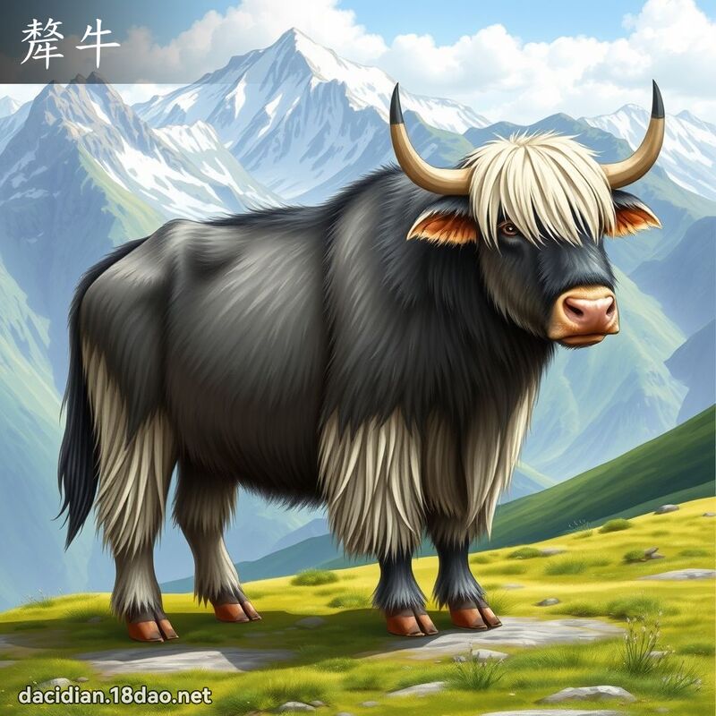 犛牛 - 國語大辭典配圖