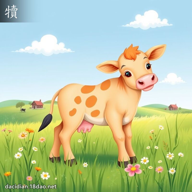 犢 - 國語大辭典配圖