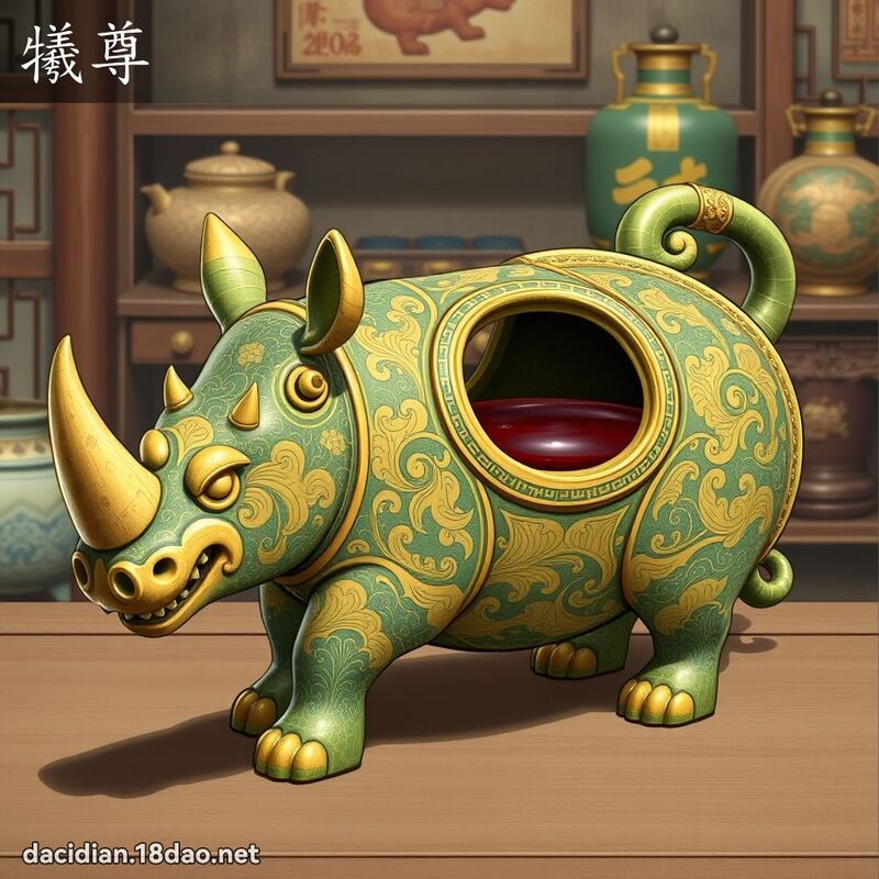 犧尊 - 國語大辭典配圖