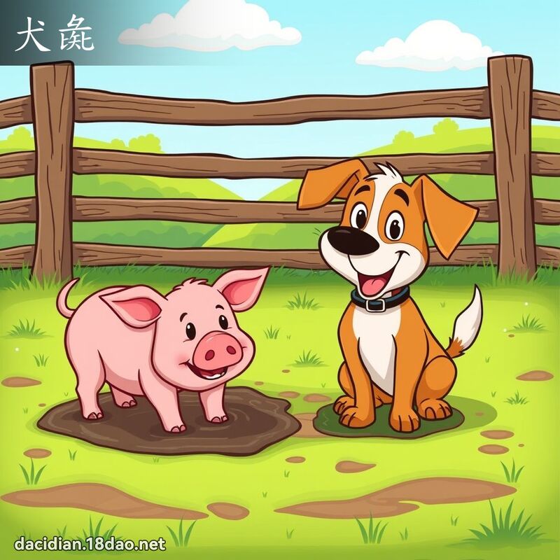 犬彘 - 國語大辭典配圖