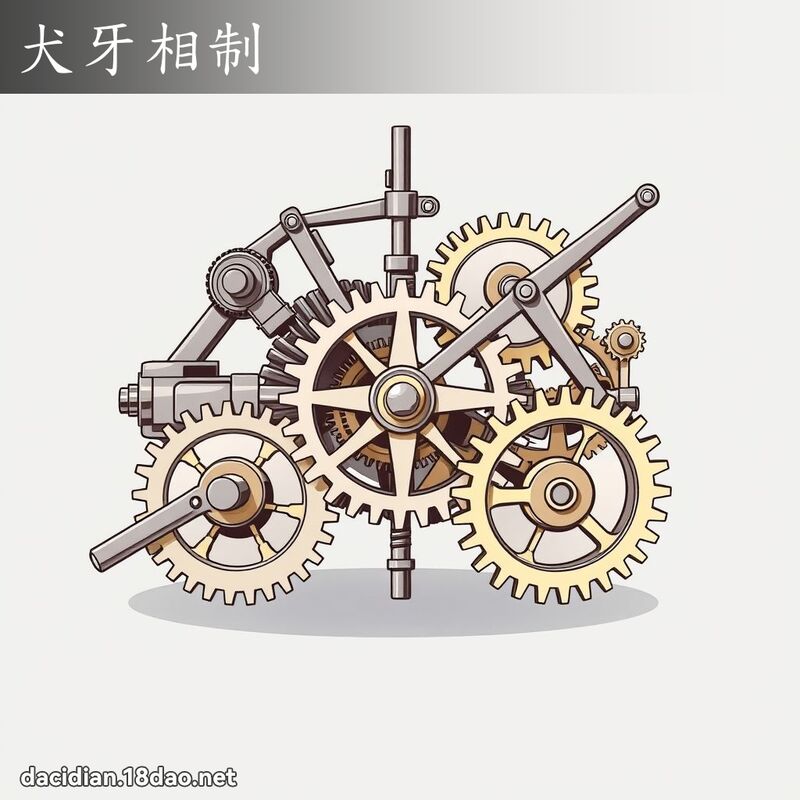 犬牙相制 - 國語大辭典配圖