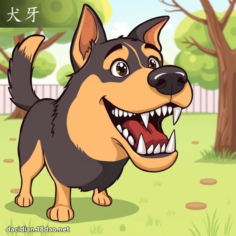 犬牙 - 國語大辭典配圖