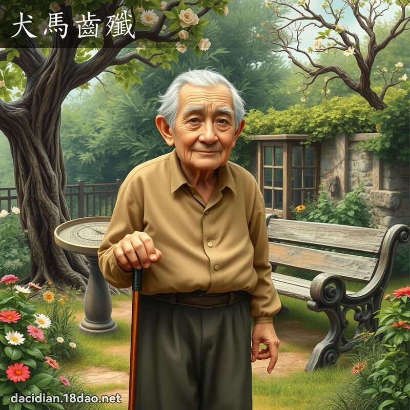 犬马齿歼 - 国语大辞典配图