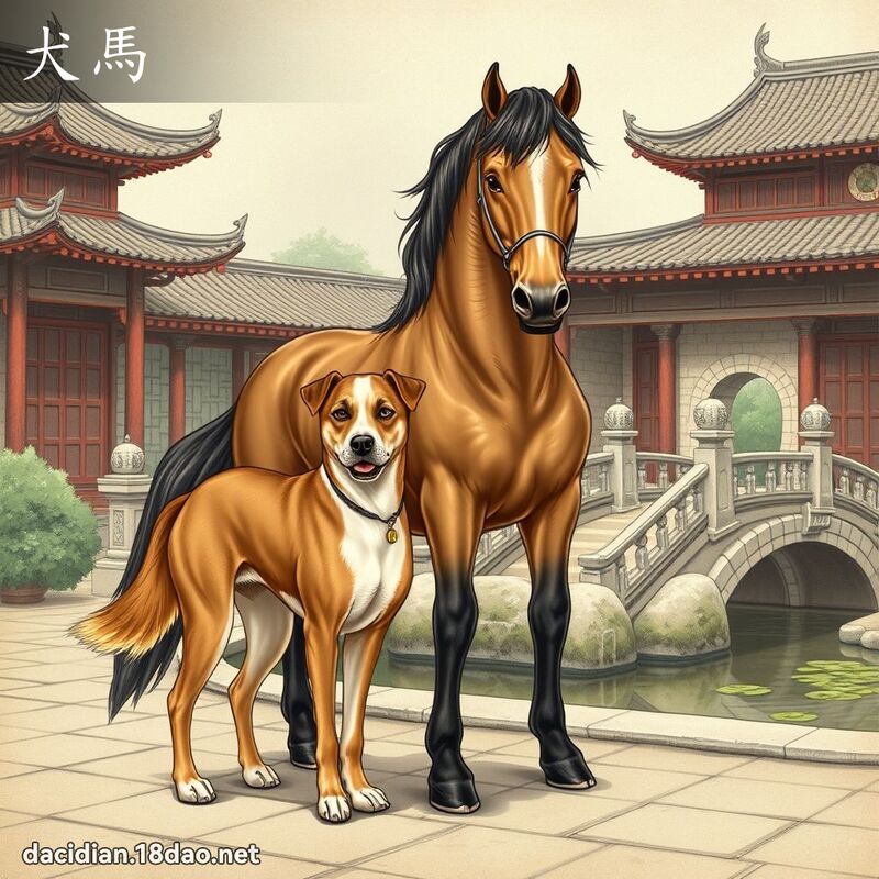 犬马 - 国语大辞典配图