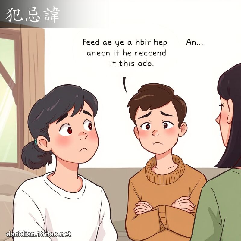 犯忌諱 - 國語大辭典配圖