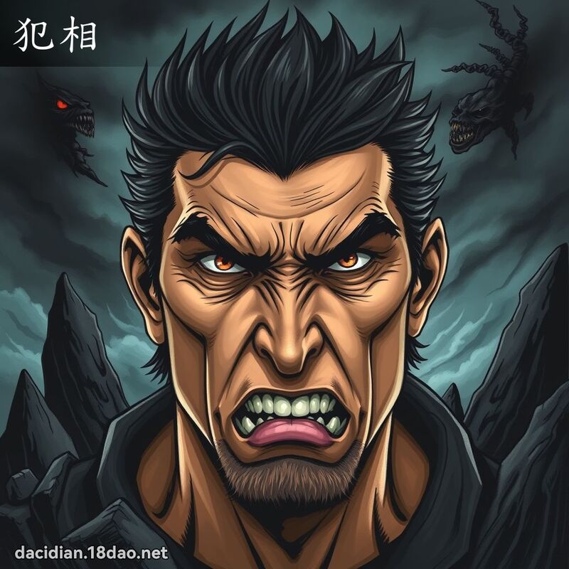 犯相 - 國語大辭典配圖