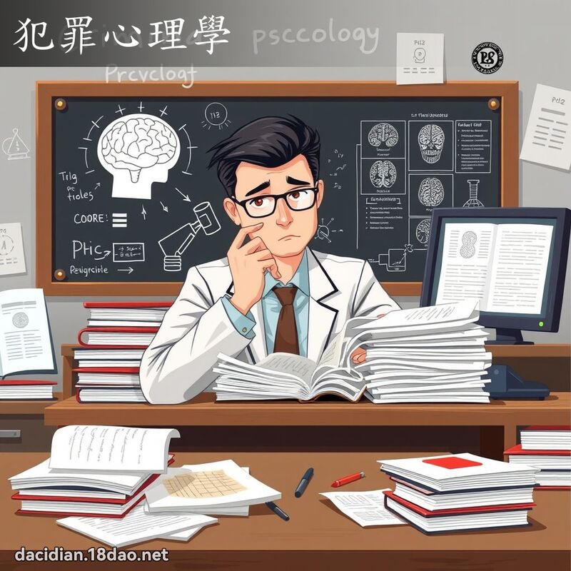 犯罪心理学 - 国语大辞典配图