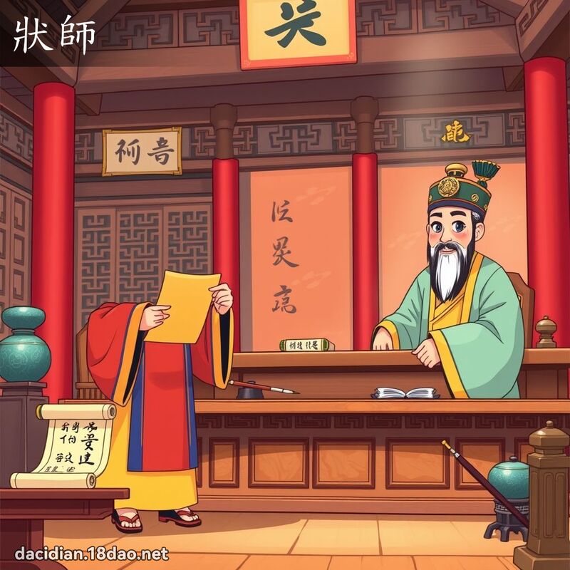 状师 - 国语大辞典配图