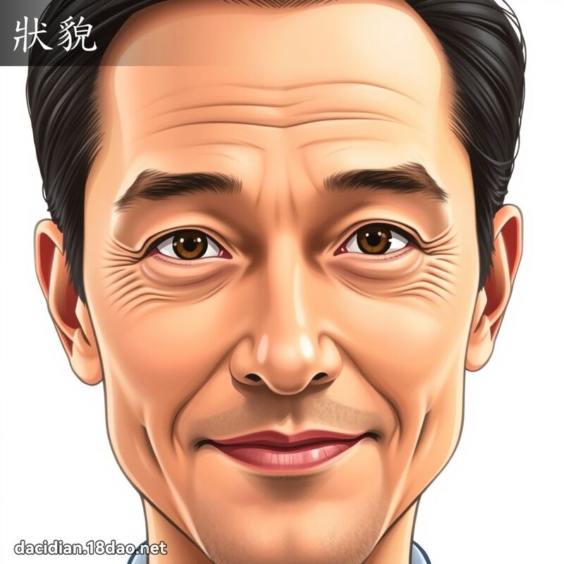 狀貌 - 國語大辭典配圖