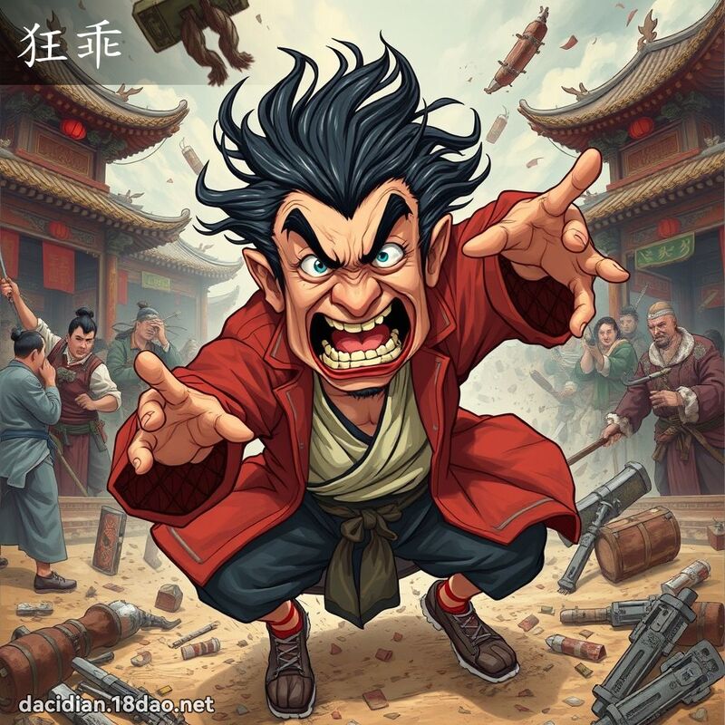 狂乖 - 國語大辭典配圖