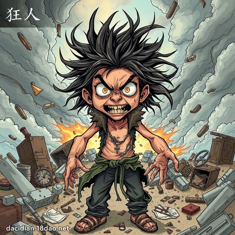 狂人 - 國語大辭典配圖