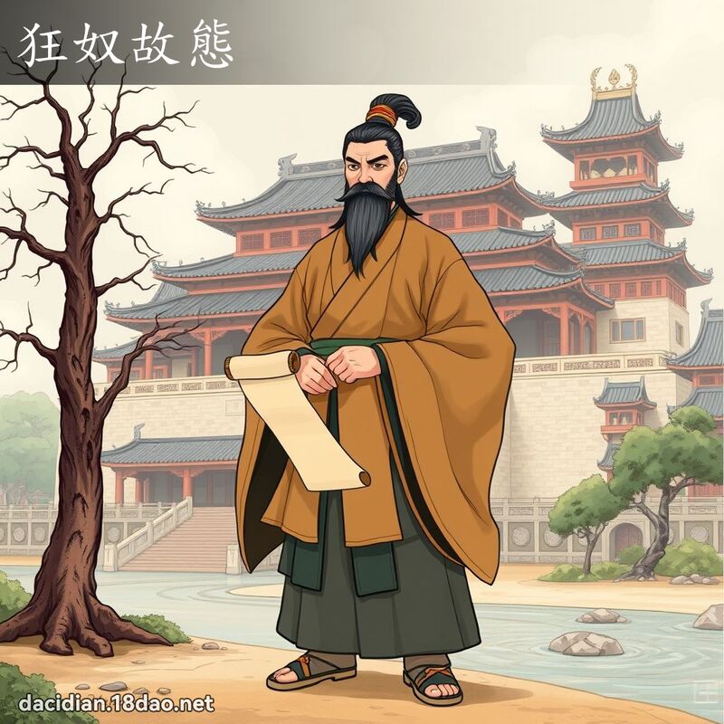 狂奴故態 - 國語大辭典配圖