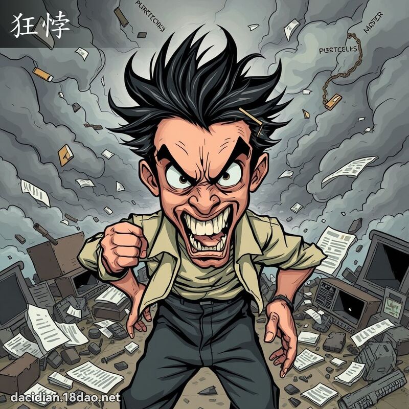 狂悖 - 国语大辞典配图