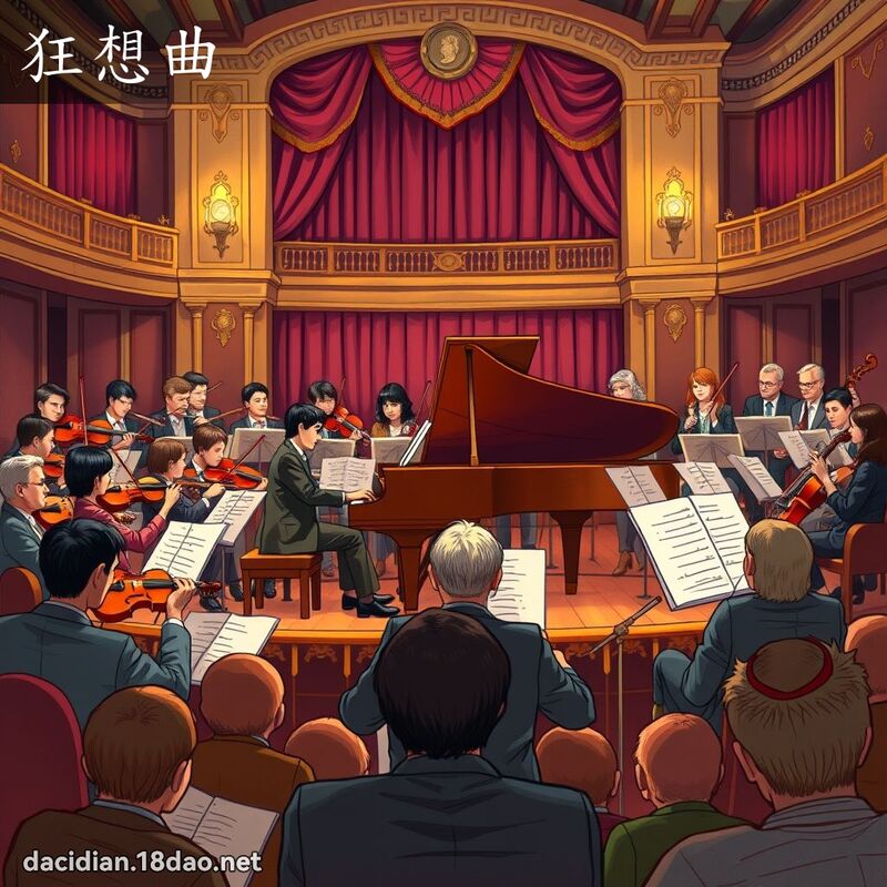 狂想曲 - 國語大辭典配圖