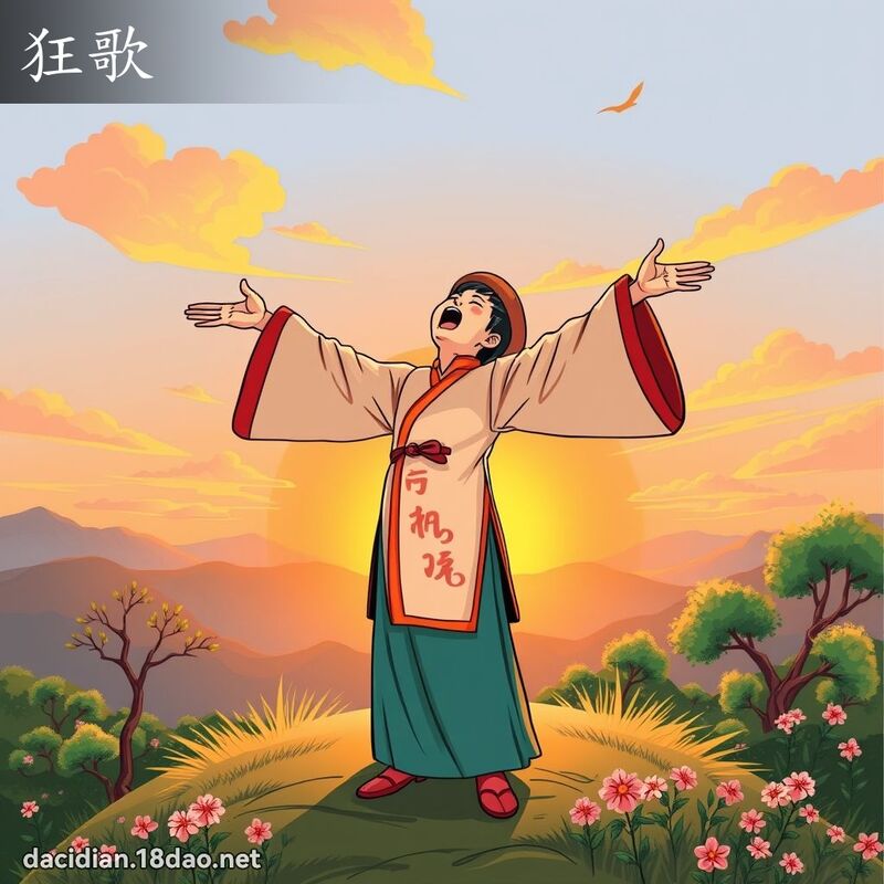 狂歌 - 國語大辭典配圖