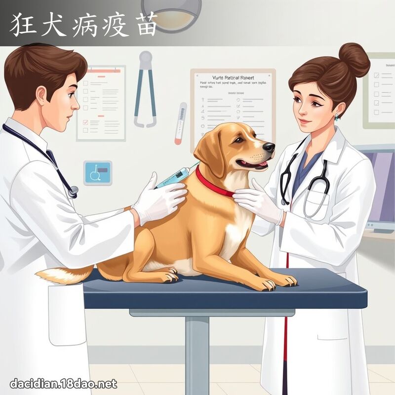 狂犬病疫苗 - 國語大辭典配圖