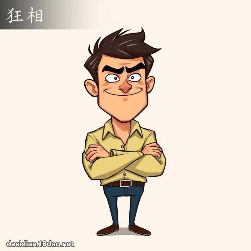 狂相 - 国语大辞典配图