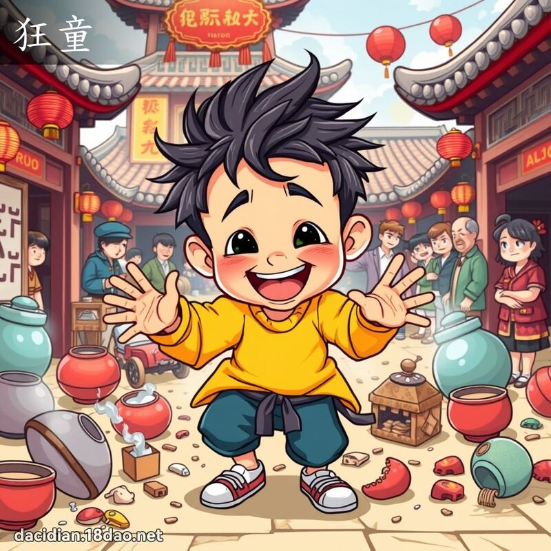 狂童 - 國語大辭典配圖