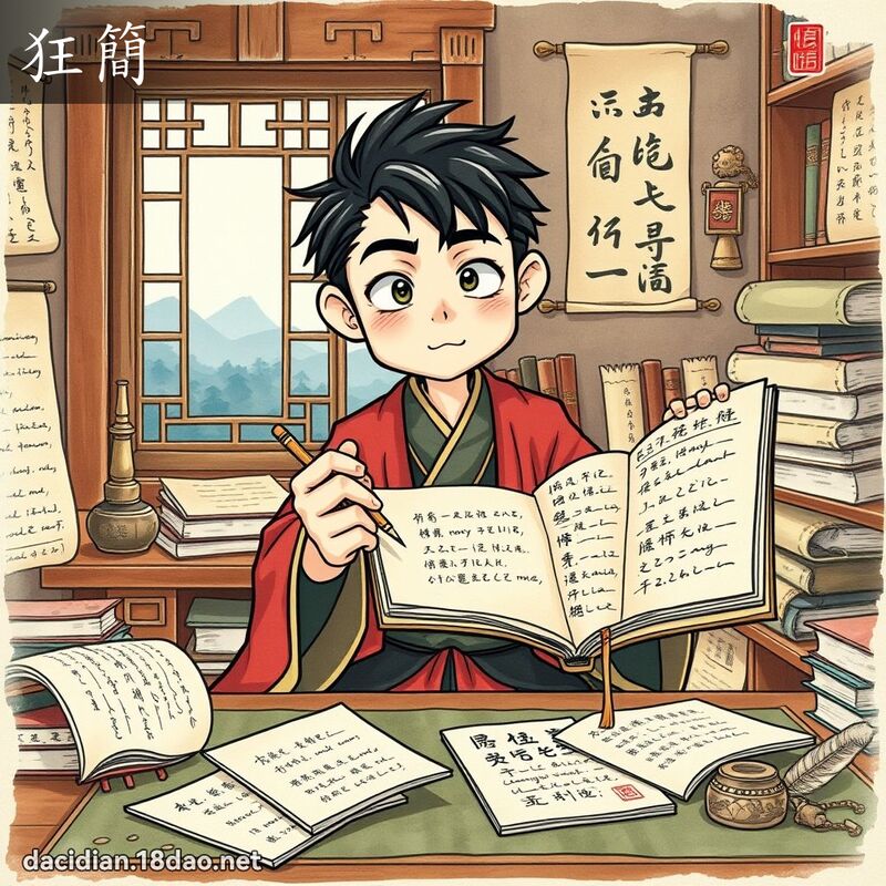 狂简 - 国语大辞典配图