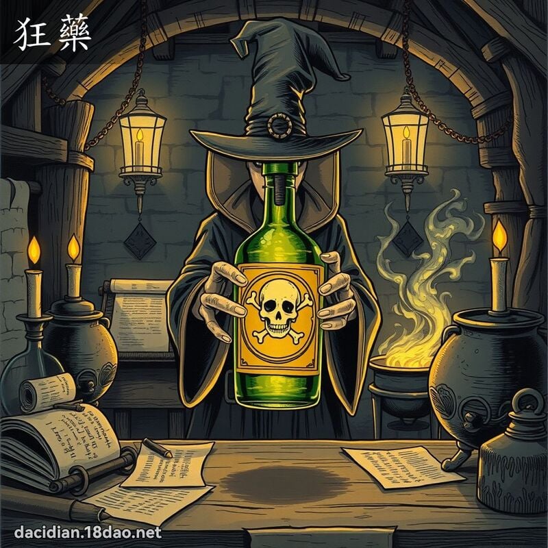 狂藥 - 國語大辭典配圖