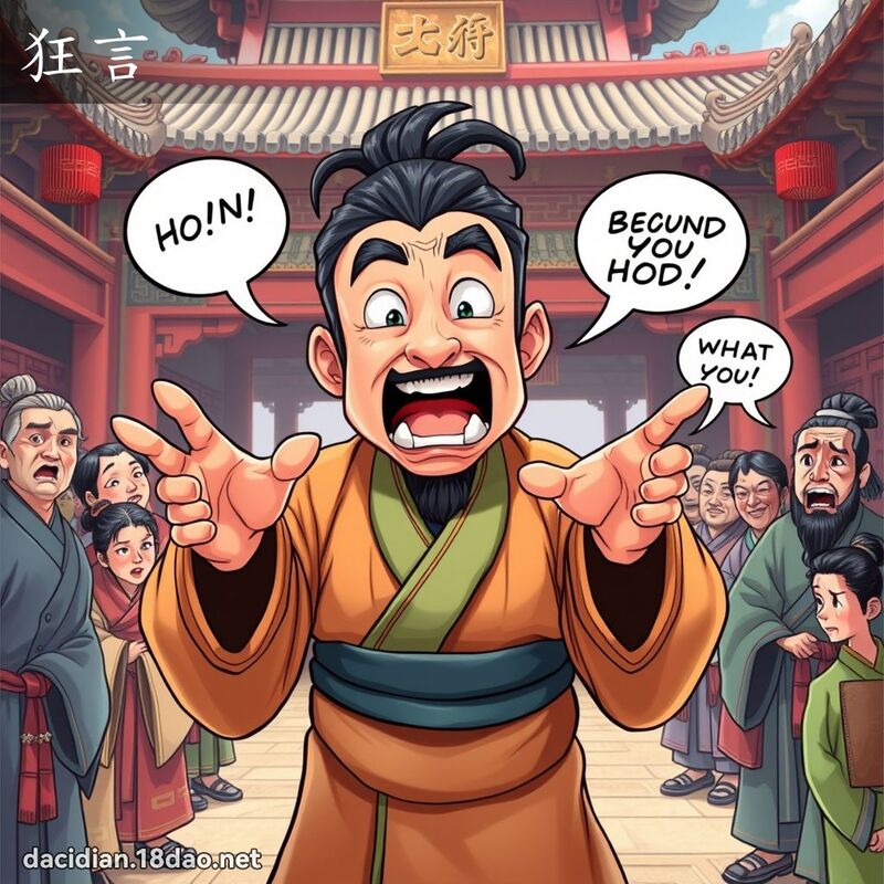 狂言 - 國語大辭典配圖