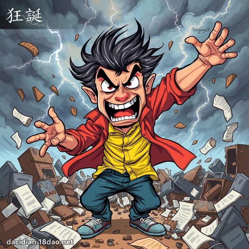 狂诞 - 国语大辞典配图