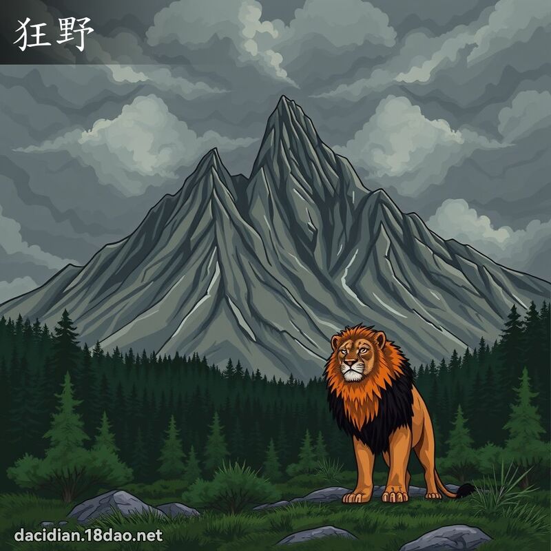 狂野 - 国语大辞典配图