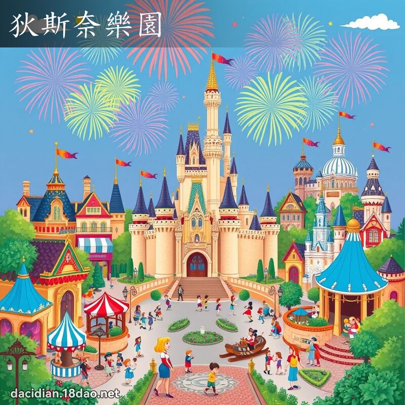 狄斯奈樂園 - 國語大辭典配圖