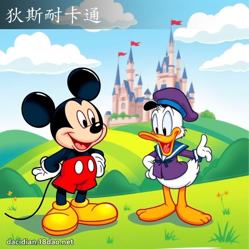 狄斯耐卡通 - 國語大辭典配圖