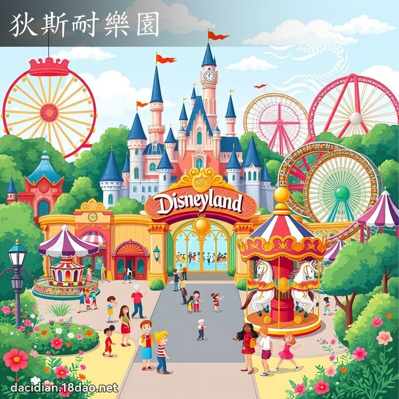 狄斯耐樂園 - 國語大辭典配圖