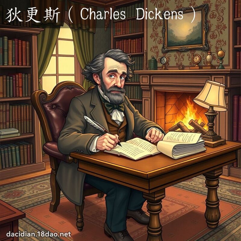 狄更斯（Charles Dickens） - 國語大辭典配圖