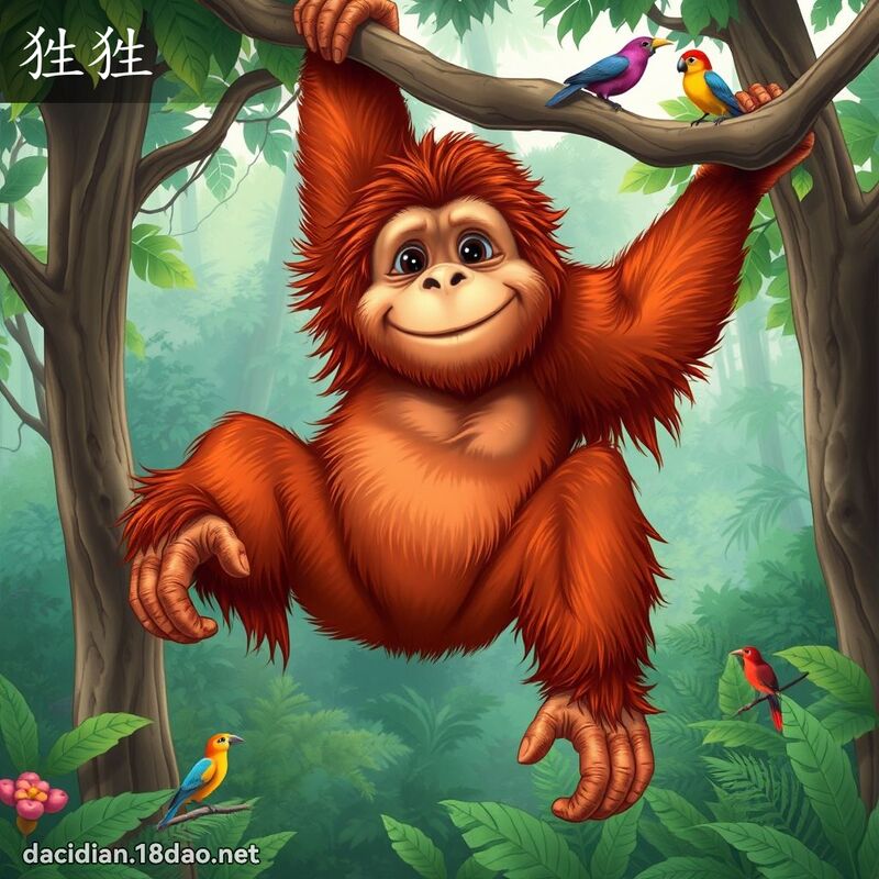 狌狌 - 國語大辭典配圖