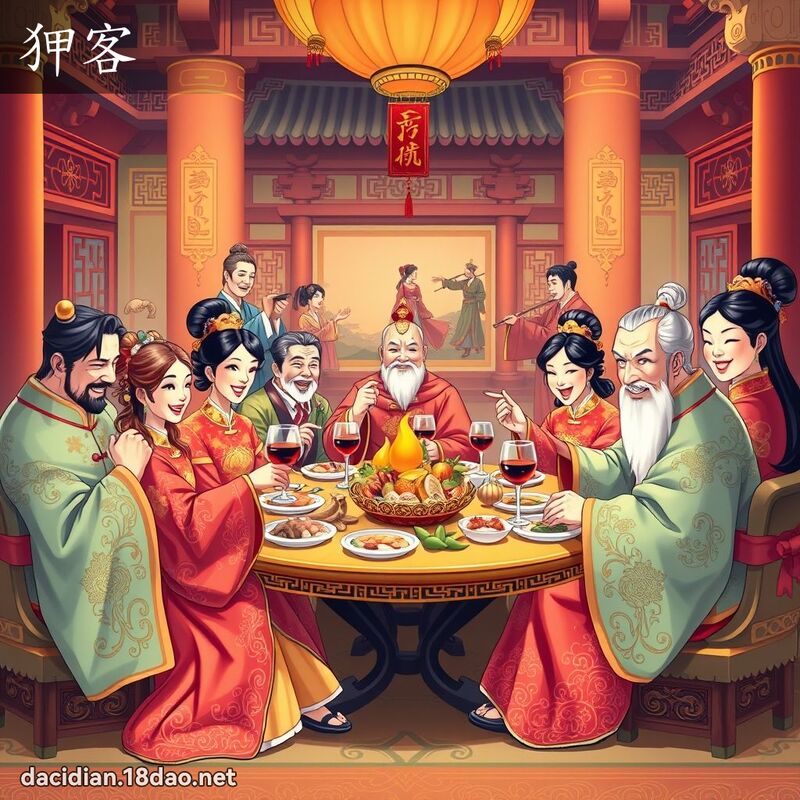 狎客 - 国语大辞典配图