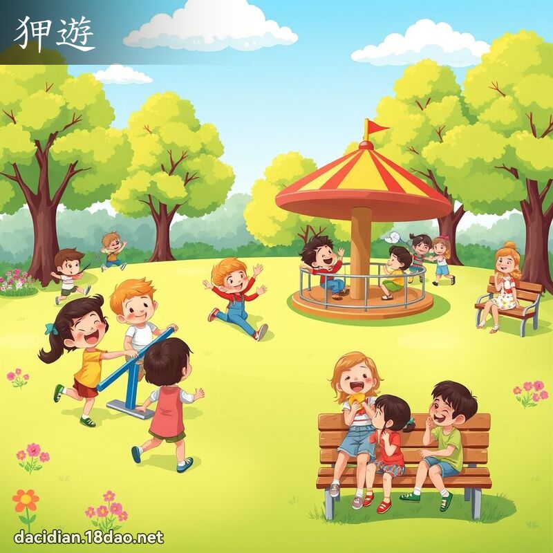 狎游 - 国语大辞典配图